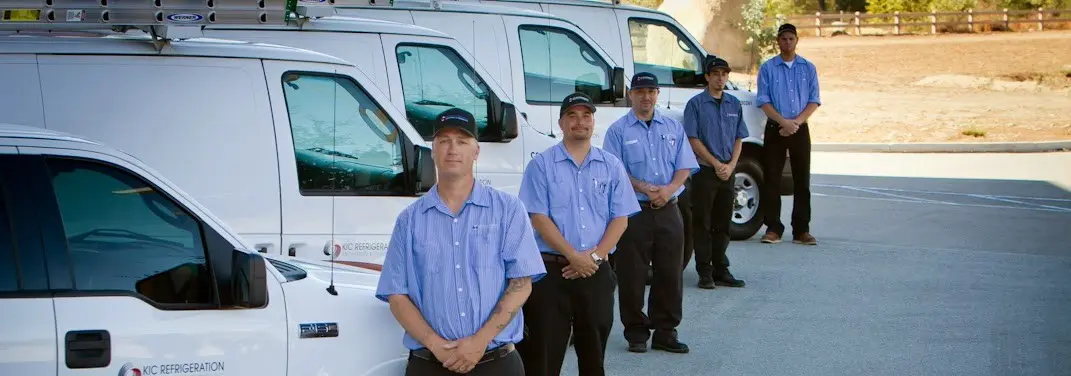 KIC Refrigeration crew ready for Mini Split Repair jobs across Asheville